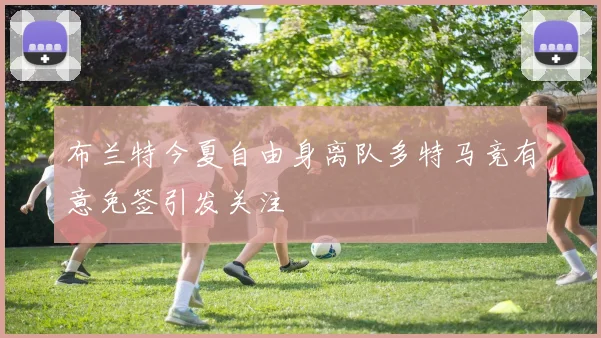 布兰特今夏自由身离队多特马竞有意免签引发关注